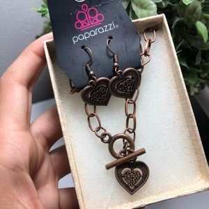 BOHO NECKLACE AND EARINGS SET